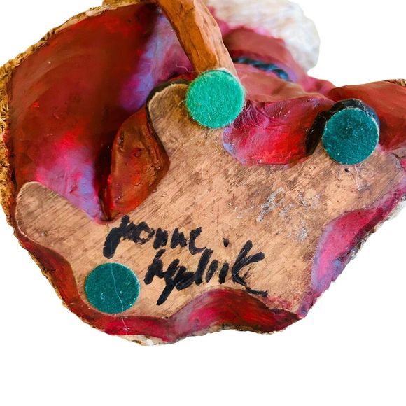 Vintage Bert Anderson Santa of Hope II 2 Figurine Statue 1996 4 1/2 inches - Picture 9 of 11